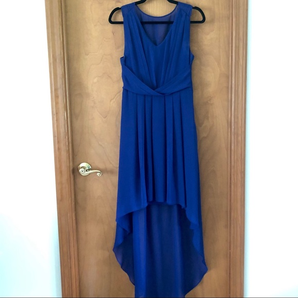 Bisou Bisou Dresses & Skirts - Blue High Low Dress Bisou Bisou